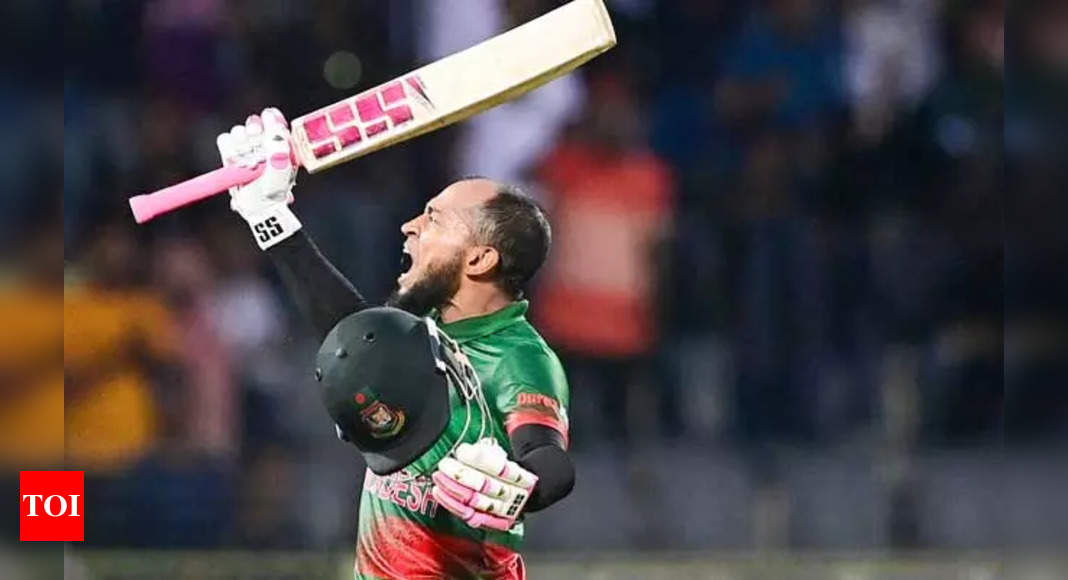 Mushfiqur Rahim hits Bangladesh’s fastest ODI century, completes 7,000 runs | Cricket News – Times of India