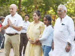 Vidya Balan, Anupam Kher, Jackie Shroff and others attend Satish Kaushik’s prayer meet