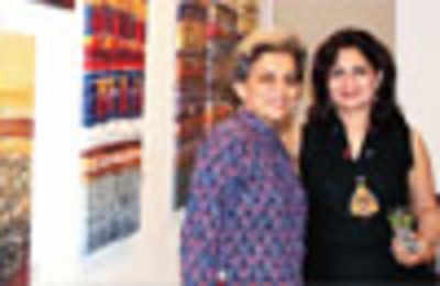 Vinita Karim's art exhibition