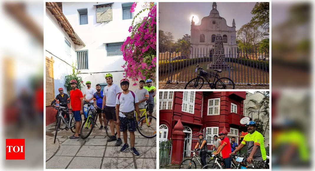 Cycling to rediscover ‘lost’ heritage spots in Kochi