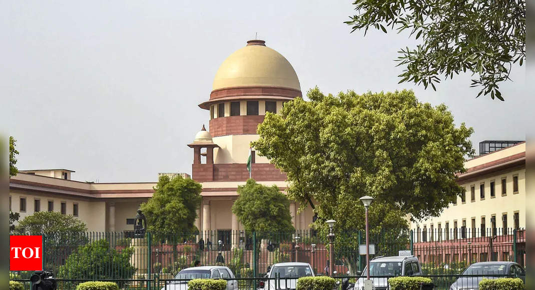 Supreme Court to hear if pleas challenging electoral bond scheme can be referred to constitution bench | India News – Times of India
