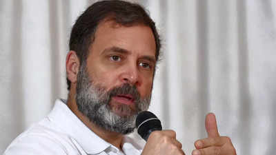 BJP schemes emerge from bureaucracy, Congress's from the people: Rahul Gandhi