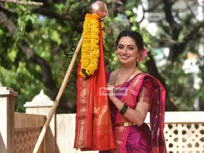 Shruti Marathe: Happy to celebrate Gudi Padwa with family after a while