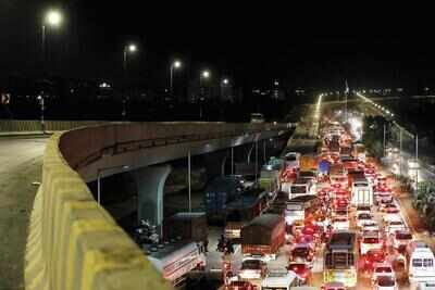 On Day 2 of Atal Setu closure, traffic backs up from Porvorim to Merces