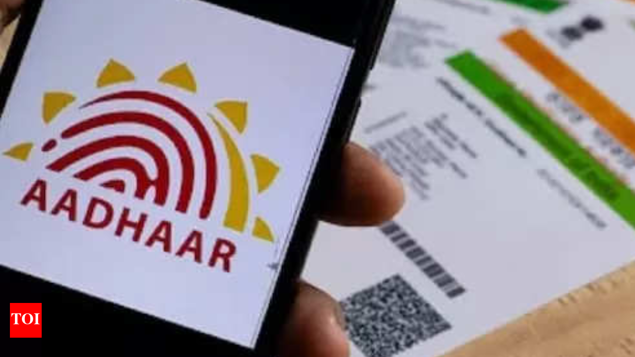 Aadhaar News: UIDAI tightens processes to secure Aadhaar | India News -  Times of India