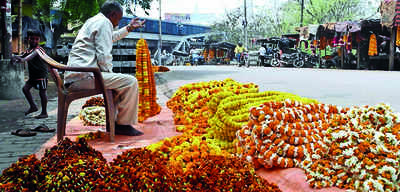 Flowers become pricey as Chaitra Navaratra begins today