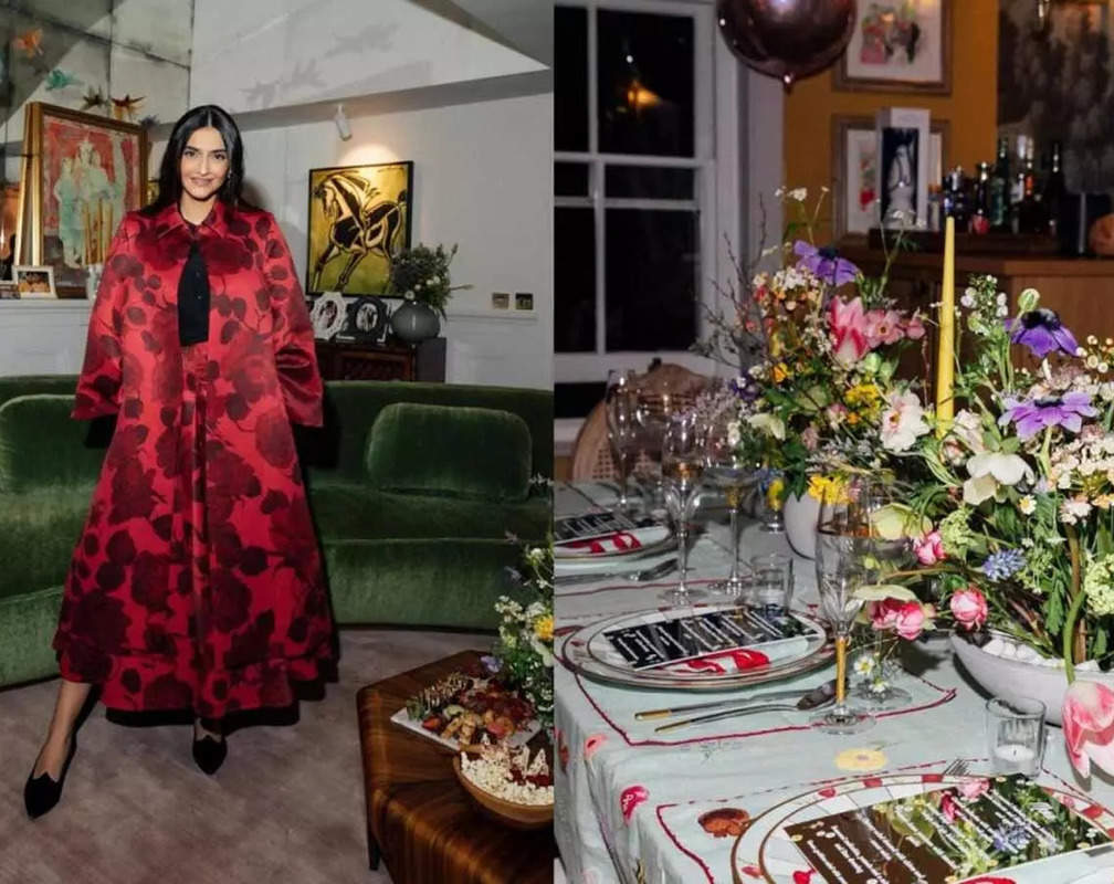 
Sonam Kapoor shares glimpses of London home as she throws lavish feast to celebrate 1st Mother's Day
