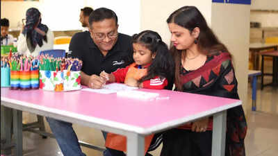 Students of Victorious Kidss Educares showcase their creative talents at exhibition