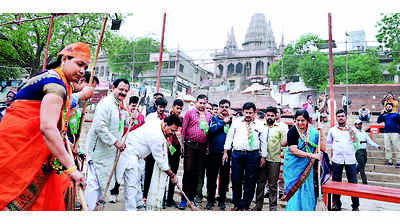 BJP launches 3-day cleanliness drive ahead of PM Modi’s visit