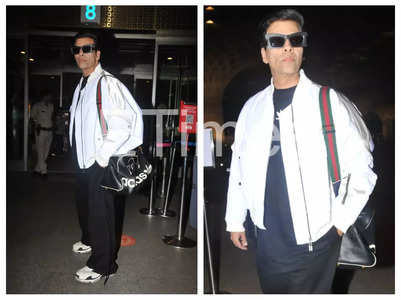 Security personnel stops KJo at airport