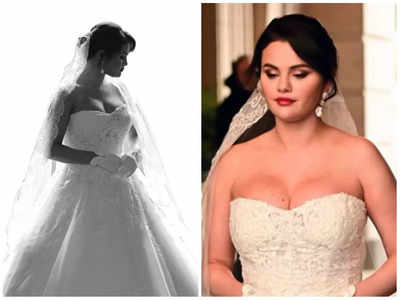Selena Gomez getting married? Photos of actress in a wedding gown send Twitterati into a tizzy