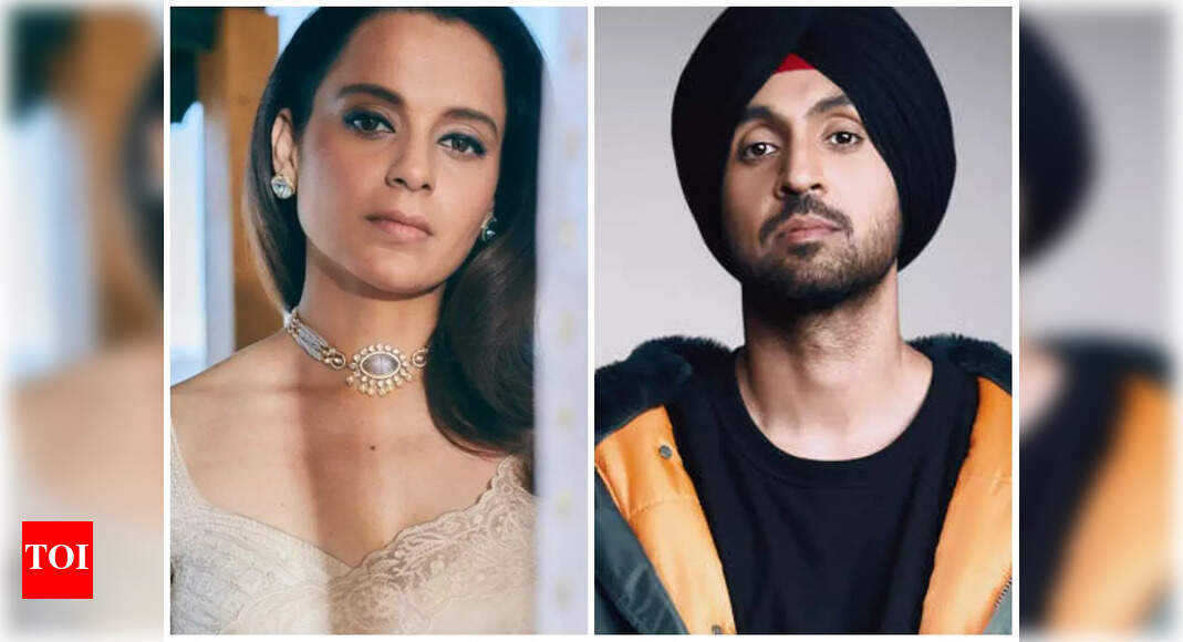 Kangana Ranaut warns Diljit Dosanjh of impending arrest for allegedly supporting Khalistanis – Times of India