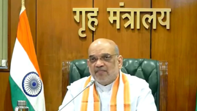 Amit Shah e-inaugurates Mata Sharda Devi temple near LoC in J&K's Kupwara