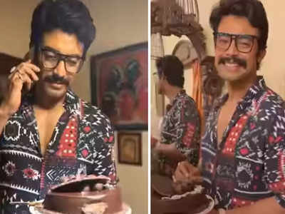 Actor Rano Joy Bishnu celebrates birthday, friends throw a surprise bash for him