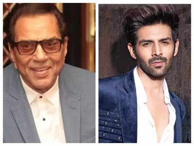 Dharmendra praises Kartik Aaryan, says 'Uske chehre mein masoomiyat aur imaandari hai' - Exclusive!