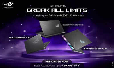 Asus 2023 ROG Strix Scar series and Zephyrus M16 to arrive in India: Pre-order offers and more