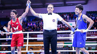 Four Indians confirm medals at Boxing World Championships; Nitu, Nikhat, Saweety and Lovlina enter semis