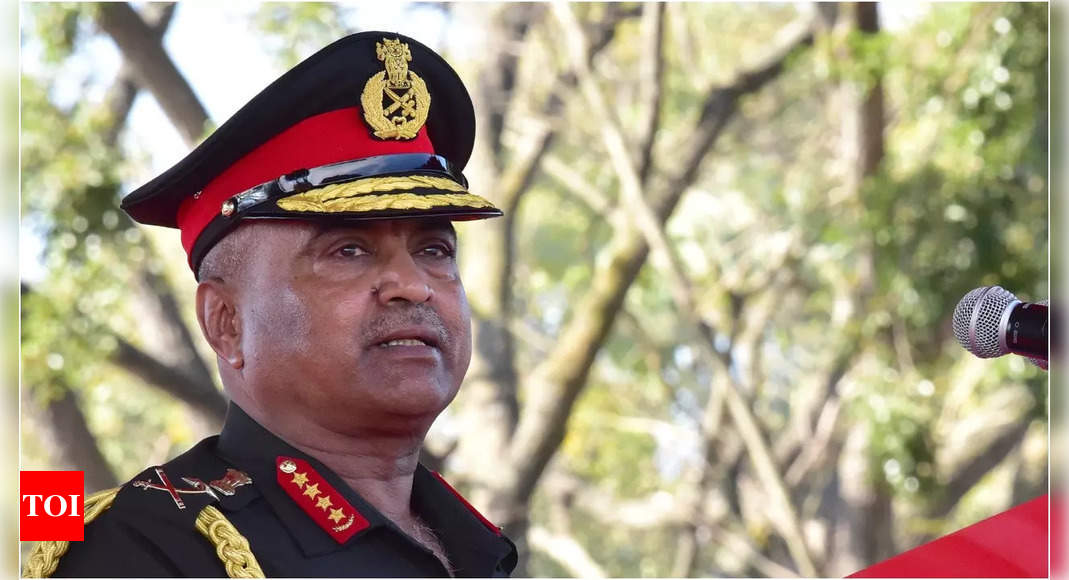 India needs capabilities to tackle ‘grey zone’ warfare from China, Pakistan: Army chief | India News – Times of India