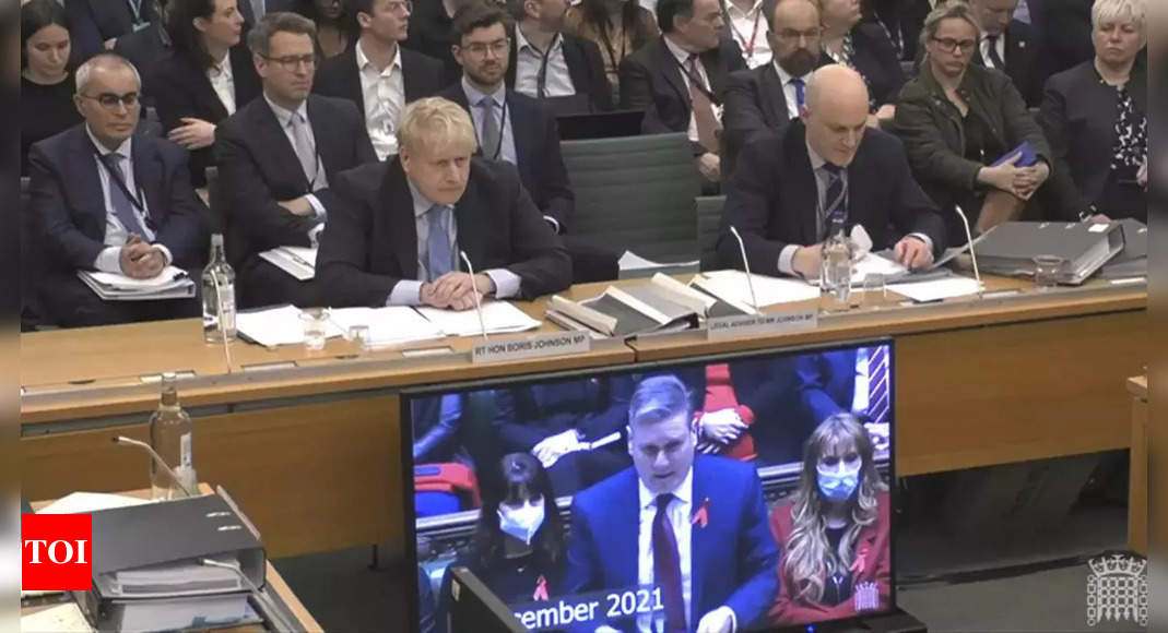 Boris Johnson dit à l’audience de la fête de verrouillage « Je n’ai pas menti »