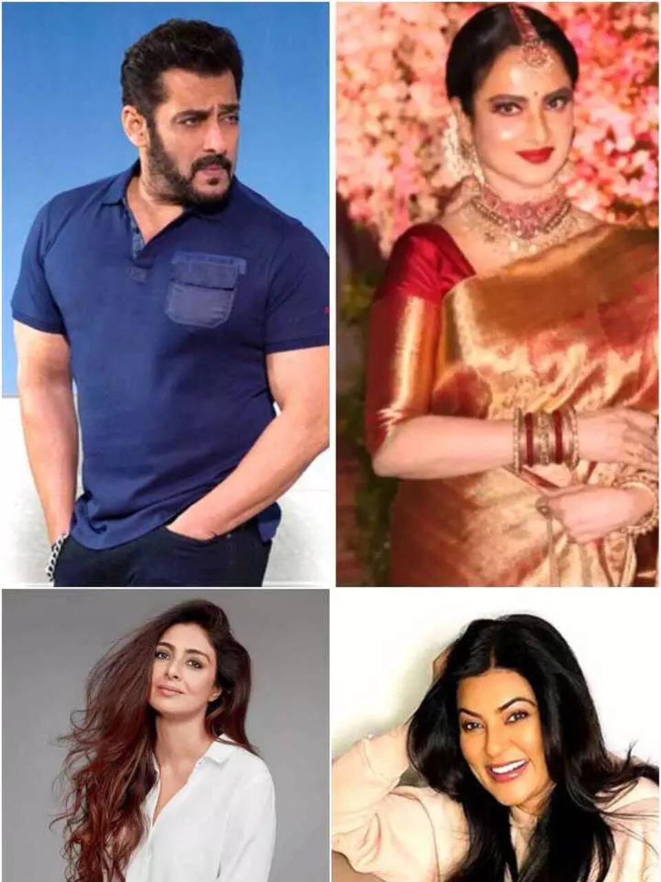 From Salman Khan to Rekha: Bollywood celebs who remained unmarried | Times  of India