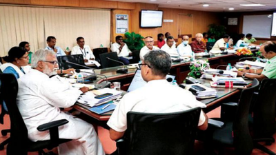 Chennai metropolitan development authority minister P K Sekar Babu holds budget review meeting