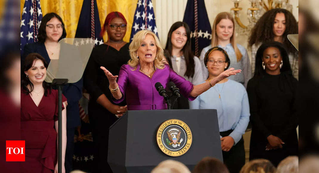 Biden: US first lady Jill Biden: It’s time for men to step up for women’s rights