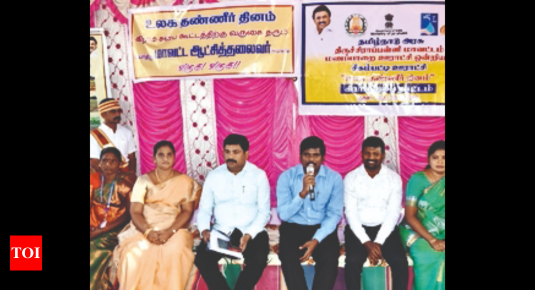 On World Water Day, Call For Responsible Water Conservation | Trichy ...