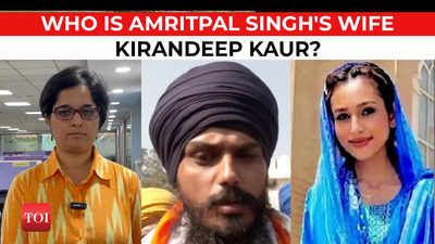 Who is Kirandeep Kaur, Amritpal Singh's wife? Why Police is questioning her over foreign funding