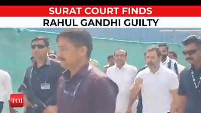 Rahul Gandhi convicted in 2019 'Modi surname' remarks defamation case in Surat