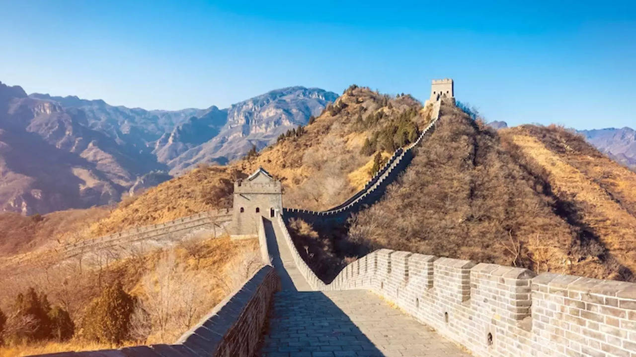 The Great Wall: a defensive structure you can view from space