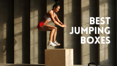 Jumping boxes to help you strengthen your leg muscles