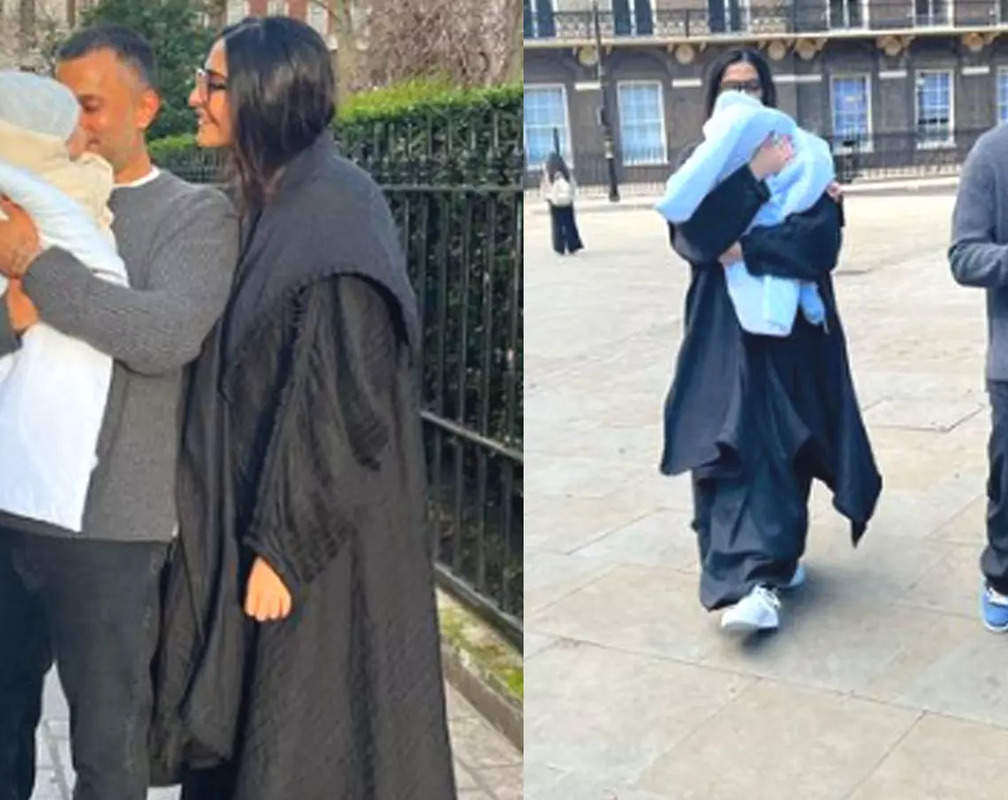 
Sonam Kapoor enjoys family time with new born son Vayu and husband Anand Ahuja in London; shares pictures
