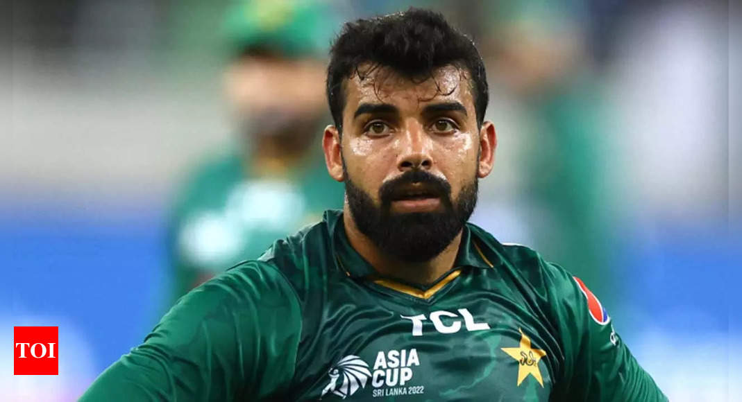 Shadab Khan-led inexperienced Pakistan ready for T20I series against Afghanistan | Cricket News – Times of India
