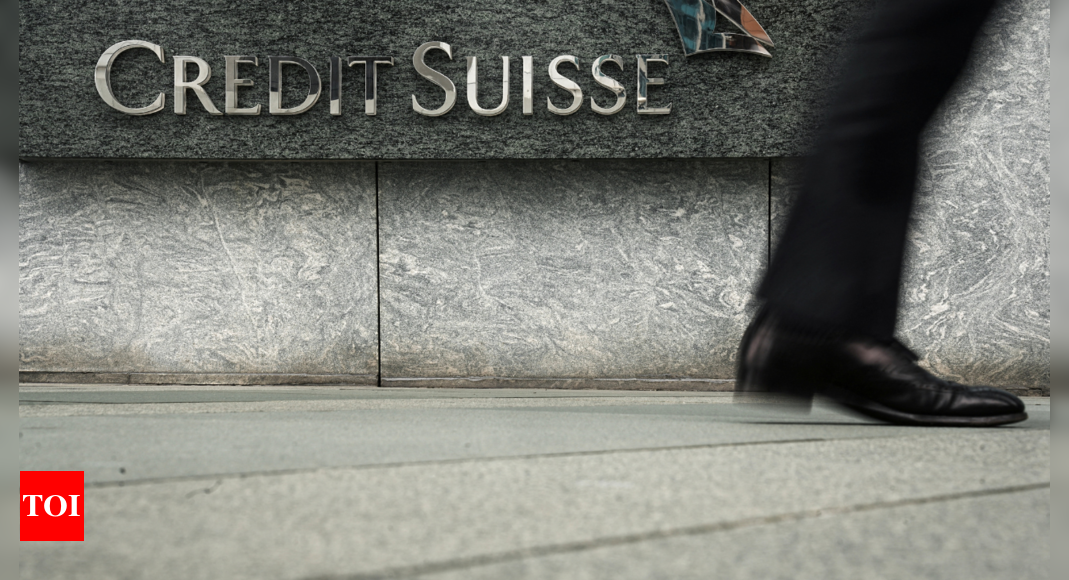 Credit Suisse: Credit Suisse deal halted crisis, Swiss central bank says – Times of India