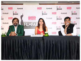 Sonalee Kulkarni graced the 7th Planet Filmfare Marathi Awards press conference