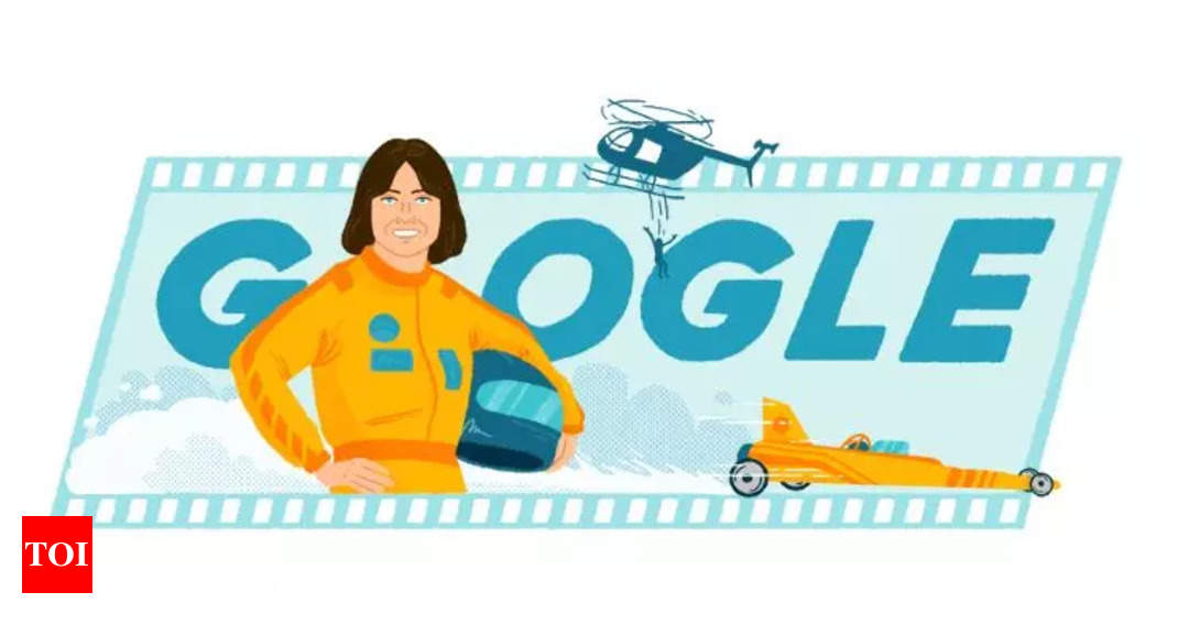 Neil: Kitty O’Neil: Google doodle celebrates 77th birth anniversary of deaf daredevil who became ‘World’s fastest woman’ – Times of India
