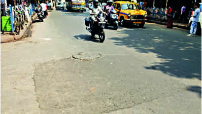 KMC drive to repair bonfire-singed roads