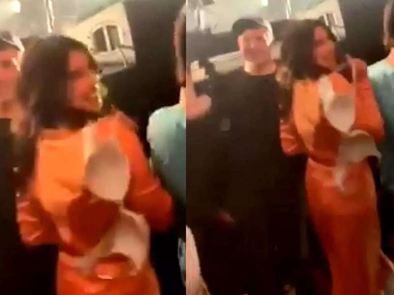Watch: This is how Priyanka Chopra reacted when a fan threw her innerwear at Nick Jonas during live concert