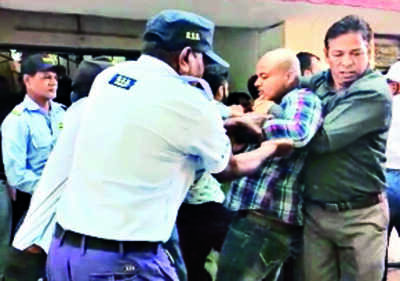 Ruckus delays exam at MSU German dept