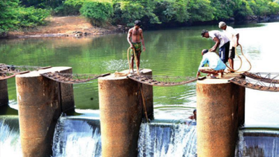 Ganjem plant snag: WRD opens bandhara to raise Opa water level
