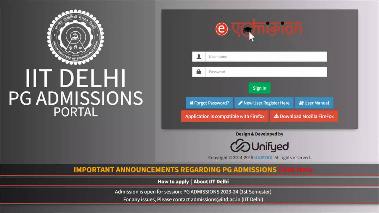 IIT Delhi MTech Admission 2023: Application through GATE scores begins,  apply by March 30 - Times of India