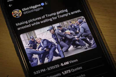 Dangers of AI images: Fake pics of Trump arrested, Putin jailed flood internet