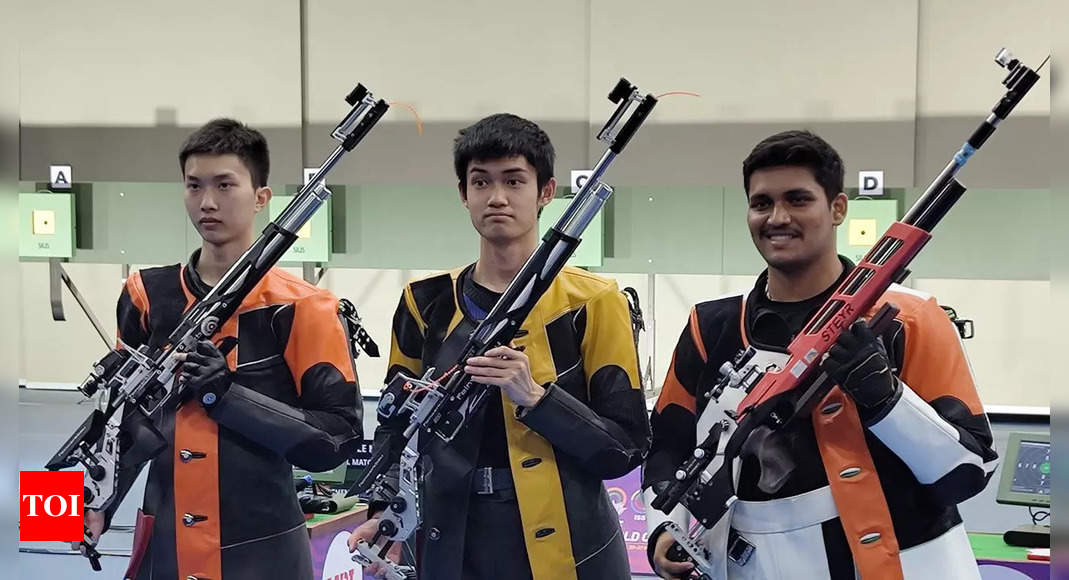 ISSF World Cup Bhopal: Rifleman Rudrankksh Patil bags his second bronze medal | More sports News – Times of India
