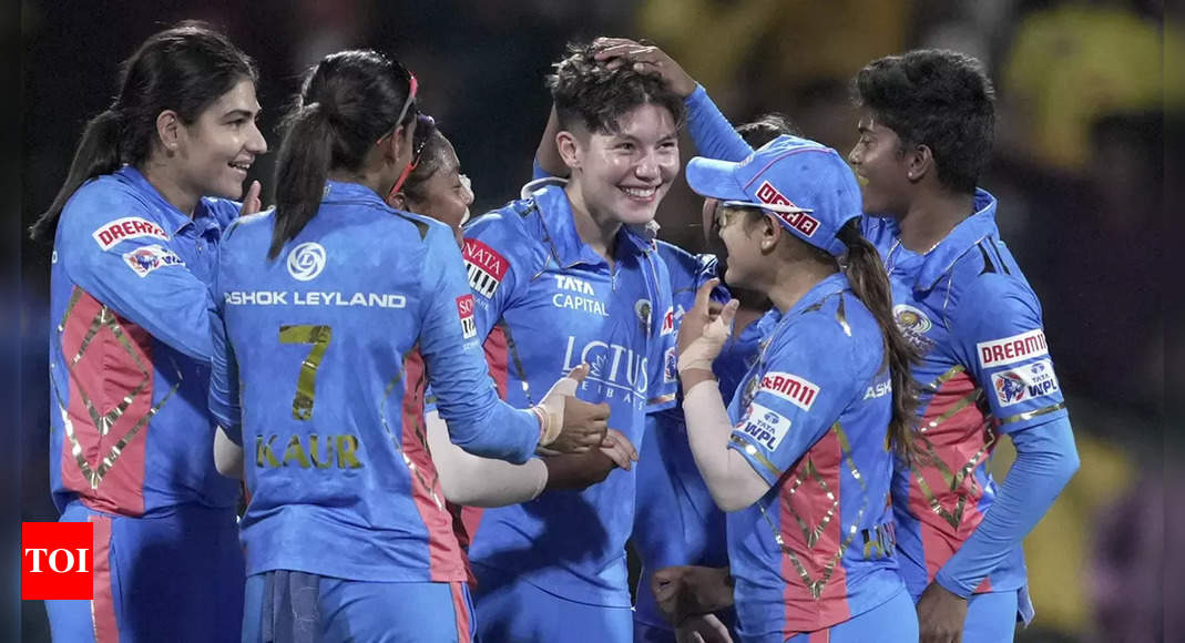 Issy Wong: MI vs UPW Highlights: Issy Wong, Nat Sciver-Brunt shine as Mumbai Indians thrash UP Warriorz to reach the final | Cricket News – Times of India