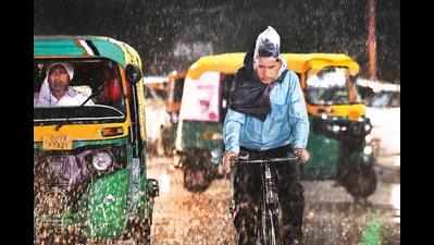 Rain keeps Delhi cool, but the fun ends here