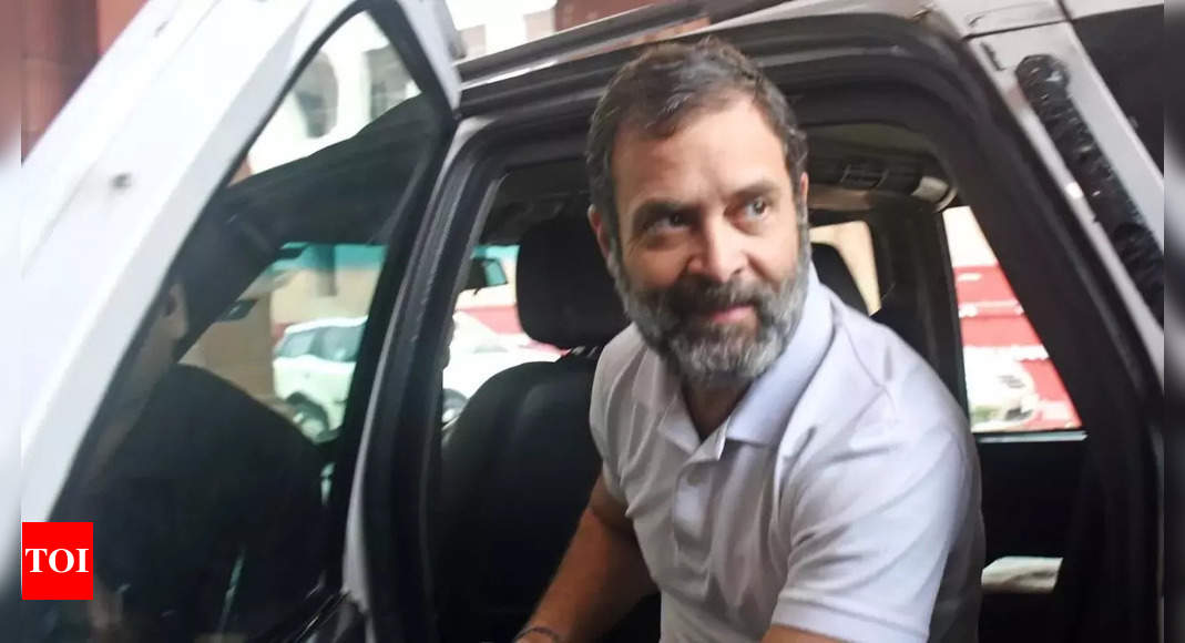 SPG Cover To Gandhi Family Withdrawn: Rahul Gandhi Used Non-Bullet  Resistant Car 1,892 Times Say Sources