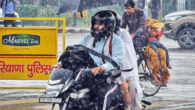 Gurgaon weather: Rain & wind keep mercury in check, another spell likely from March 30