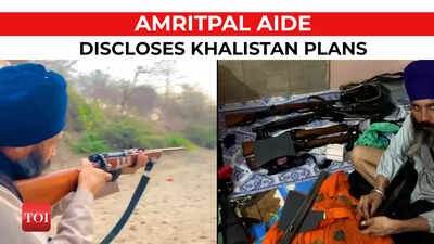 Amritpal Singh’s bodyguard makes startling disclosures about Khalistan plan, claims Punjab Police