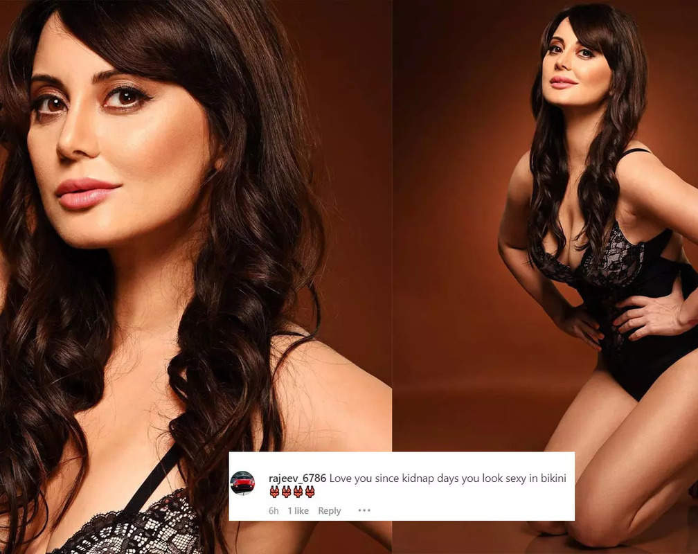 
Minissha Lamba drops some ravishing pictures in black lace corset bodysuit; fans say 'you look sexy'
