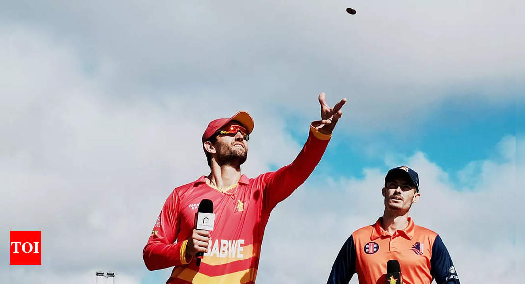 Netherlands 49/0 in 8.4 Overs | Zimbabwe vs Netherlands Live Cricket Score: 3rd ODI  – The Times of India